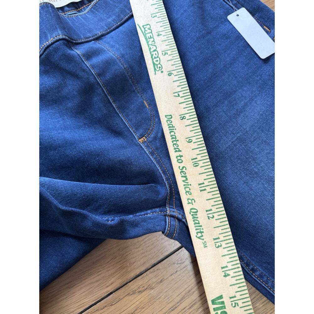 Soft Surroundings Ultimate Denim Pull-On Slim Leg Jeans Women Sz PS Stretch NWT - Picture 5 of 12